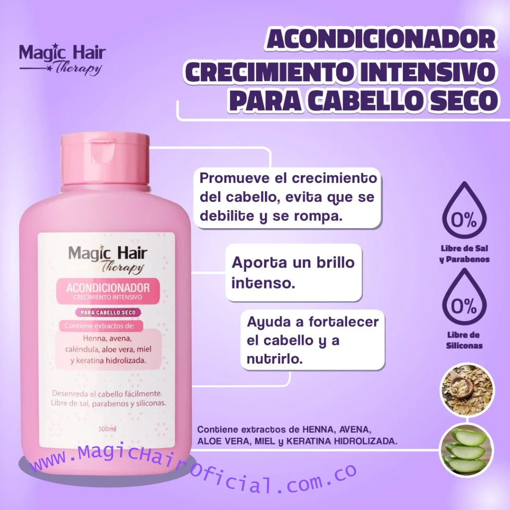 Tratamiento para el Cabello Seco y Maltratado | Magic Hair