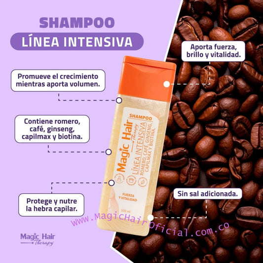 Shampoo Crecimiento Acelerado sin Sal Nueva Formula | Magic Hair