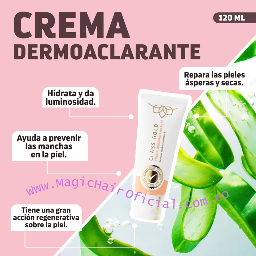 Crema Dermoaclarante 120 ML | Class Gold