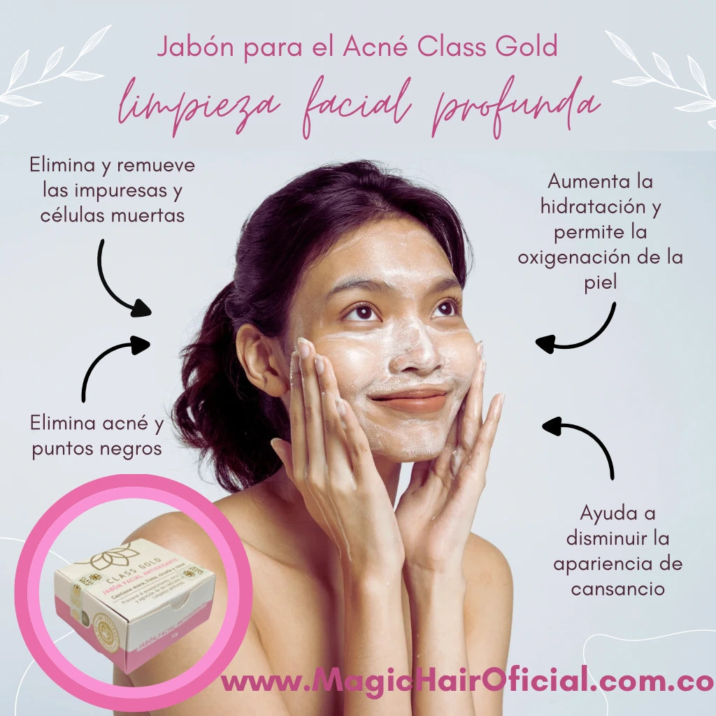 Jabón para la Cara Class Gold