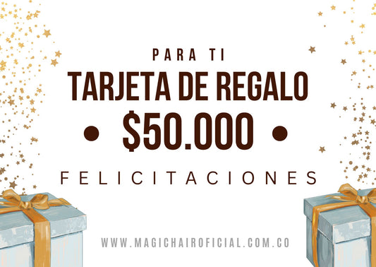 Tarjeta de regalo Magic Hair - Tarjetas de Felicitación - Envío por correo electrónico