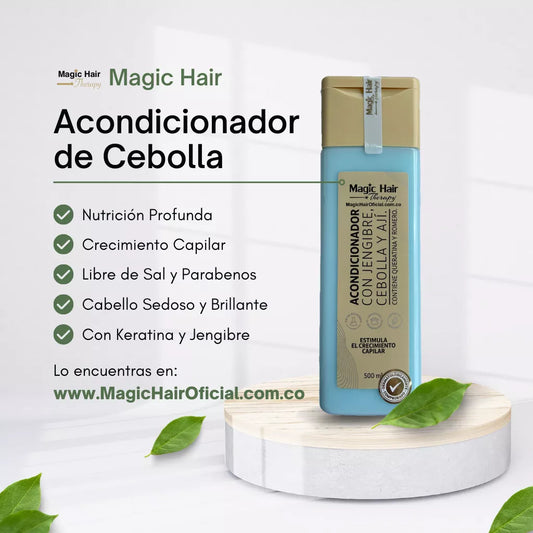 Kit Dos Acondicionadores de Cebolla para Crecimiento Cabello