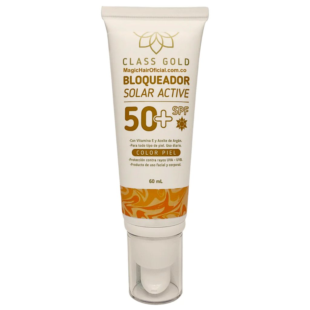 Protector Solar 50+ SPF con Color | Class Gold