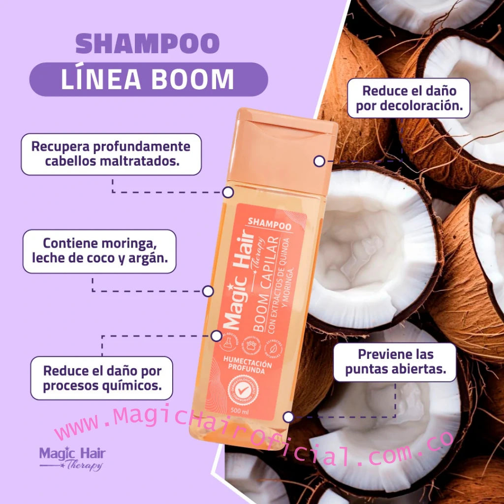 Kit Shampoo para la Caspa + Shampoo para Cabello Tinturado | Magic Hair