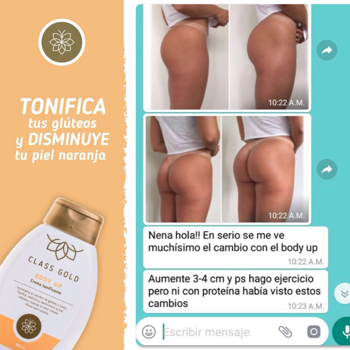 Kit Aceite, Gel Reductor y Body Up | Class Gold Kit Class Gold Magic Hair Oficial