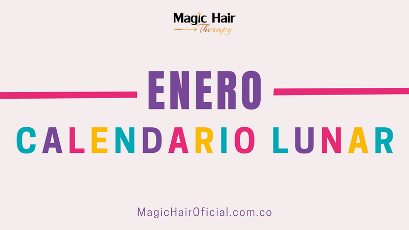 Calendario Lunar Enero 2025 | Magic Hair