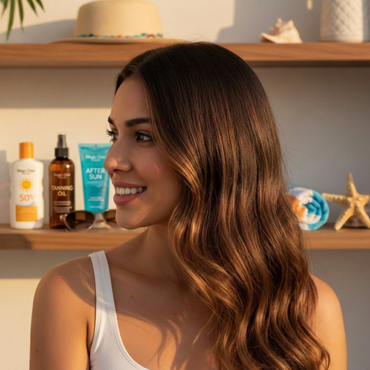 Rutina de hidratación para el cabello seco Magic Hair post vacaciones
