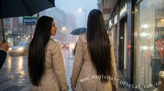 Tratamiento anti frizz Magic Hair para cabello liso y brillante en clima húmedo