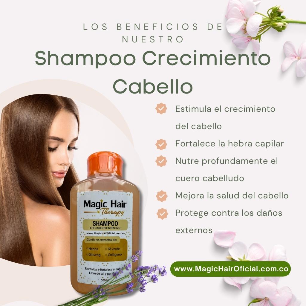 Shampoo Caida Cabello Pilostrong + Shampoo Crecimiento Cabello | Magic Hair