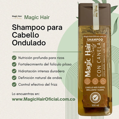 Shampoo para Cabello Ondulado | Magic Hair