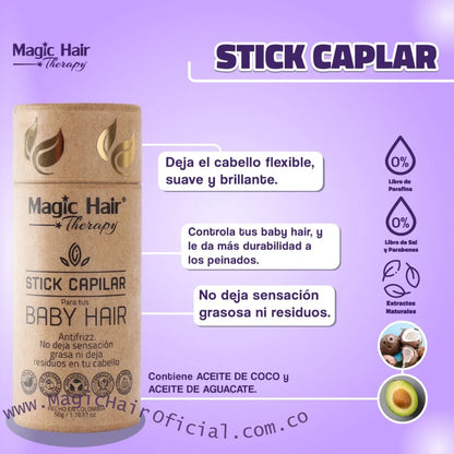 Kit Dos Ceras Moldeadoras y Fijadoras Magic Hair