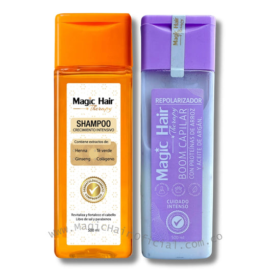 Kit Crecimiento Capilar y Repolarización Ginseng Cabello Maltratado 500ml