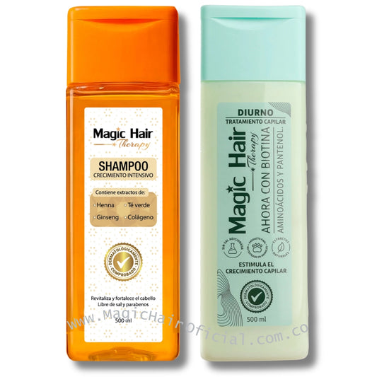 Kit Shampoo Crecimiento Acelerado Y Capilmax Para Cabello Fino 1000ml