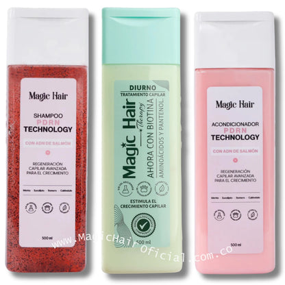 Kit Shampoo De Romero Y Crecimiento Para Cabello Débil 4 Productos