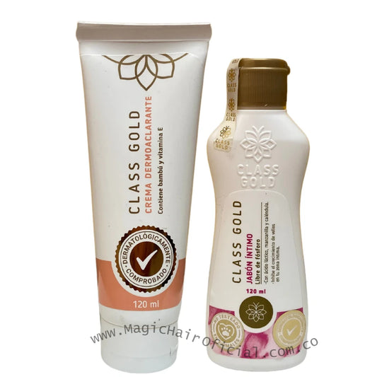 Kit Jabon Intimo + Crema Dermoaclarante 120 ML | Class Gold