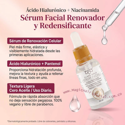 Sérum Niacinamida Renovador Celular Piel Seca 25ml