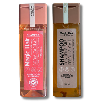 Kit Shampoo de Cebolla + Shampoo Boom Magic Hair