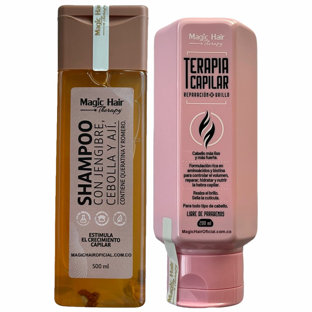 Shampoo de Cebolla + Terapia Capilar | Magic Hair