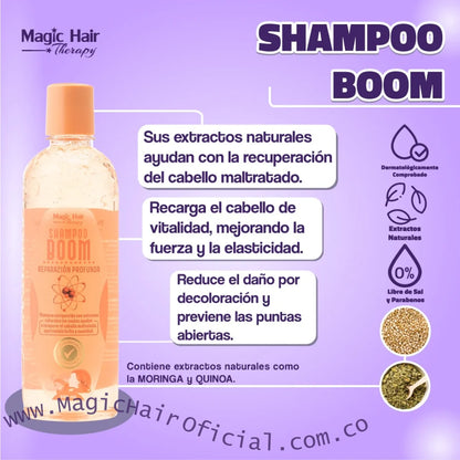Repolarizador Capilar + Shampoo Cabello Tinturado + Acondicionador | Magic Hair