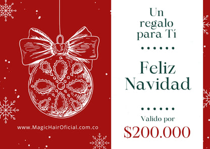 Tarjeta de Regalo Magic Hair - Regalos de Navidad - Envío por correo electrónico | Magic Hair