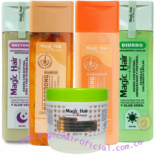 Tratamiento Completo para la Caida del Cabello Pilostrong | Magic Hair