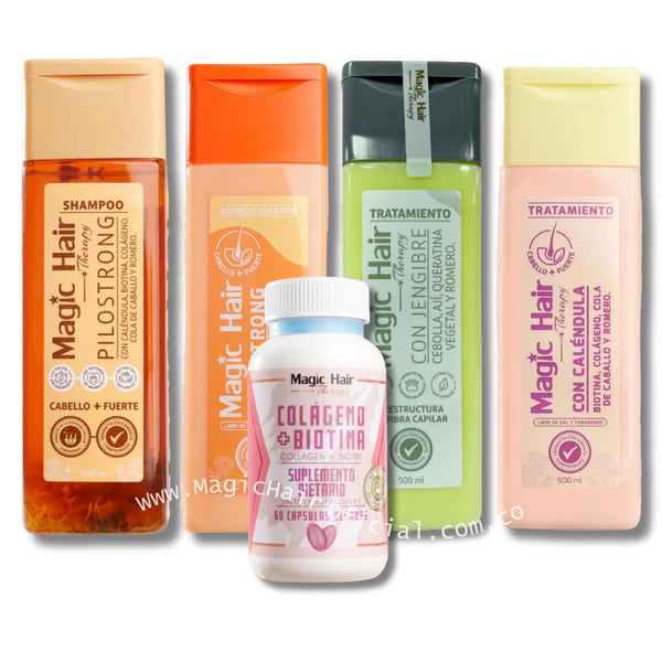 Tratamiento para la Caida del Cabello Completo Magic Hair