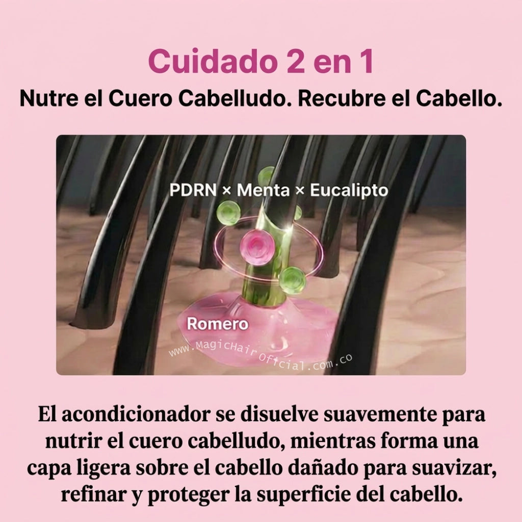 Acondicionador Sin Sal PDRN De Salmón Cabello Frágil 500ml