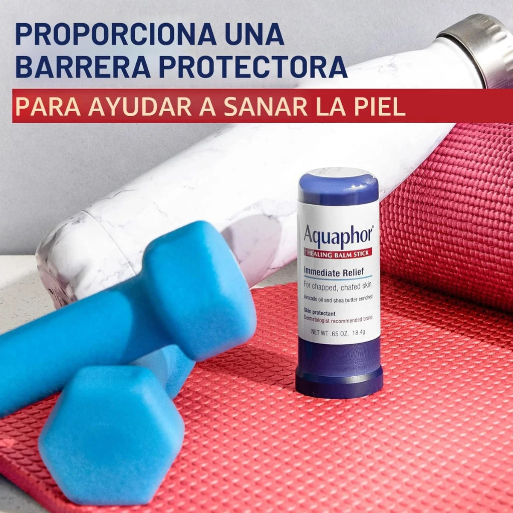 Beneficios de barrera protectora para sanar la piel con Aquaphor bálsamo curativo en barra Magic Hair Oficial Medellin