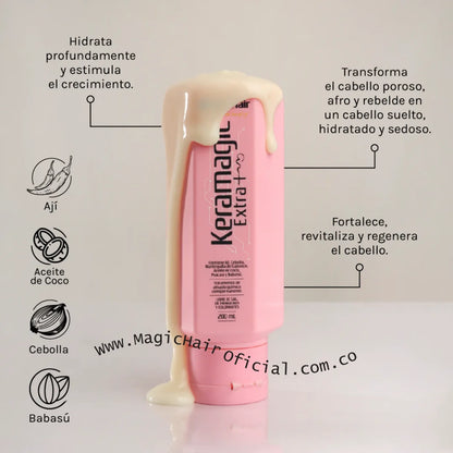 keratina para Cabello Crespo Keramagic Extra