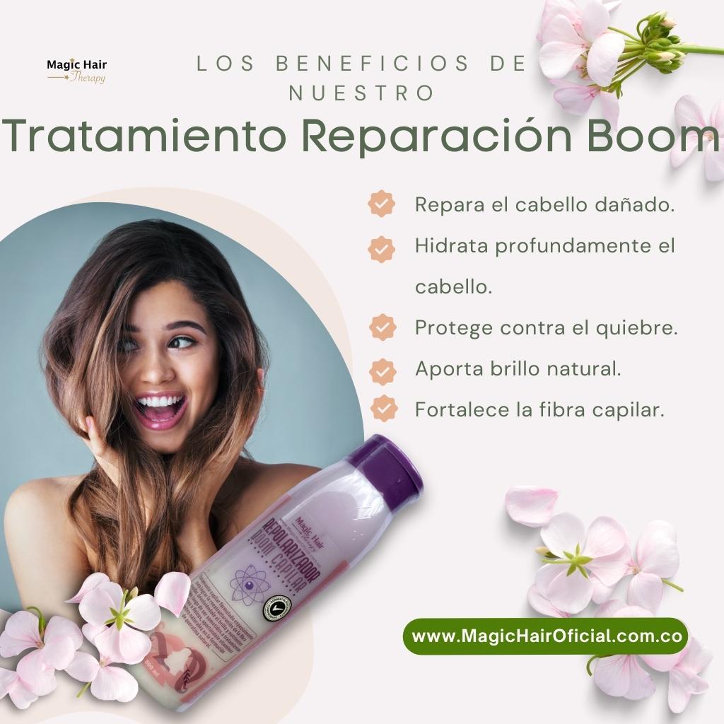 Restauración Capilar Boom + Shampoo Caída Cabello Pilostrong