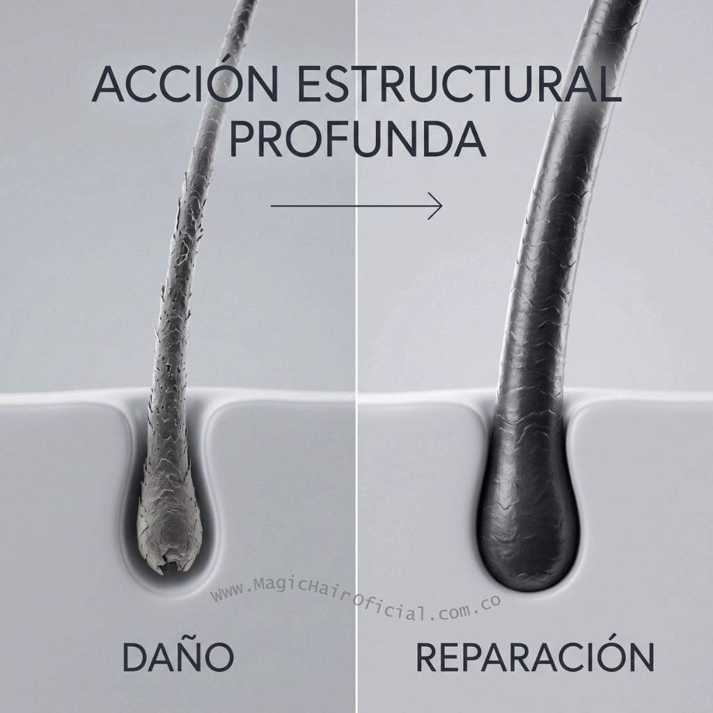 Kit Biotina y Colágeno + Shampoo Crecimiento Acelerado para Cabello Débil