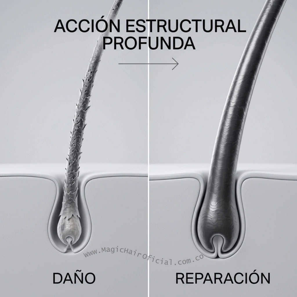 Kit Shampoo Para La Caida Del Cabello Con Ginseng En Cabello Fino 2 Unds