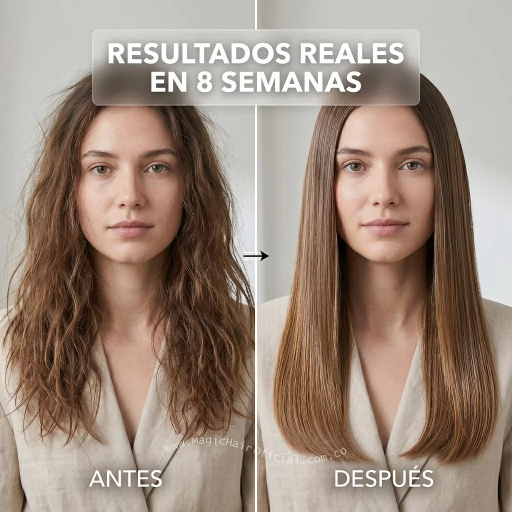 Kit Shampoo Crecimiento Acelerado + Keratina Cabello Ondulado 700ml