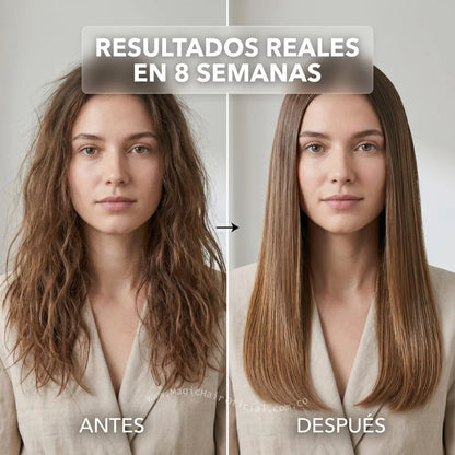 Kit Shampoo Crecimiento Acelerado + Keratina Cabello Ondulado 700ml