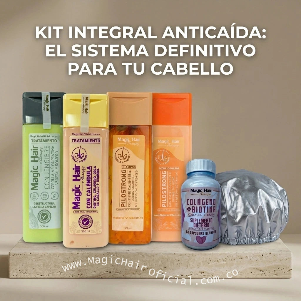 Tratamiento para la Caida del Cabello Completo Magic Hair