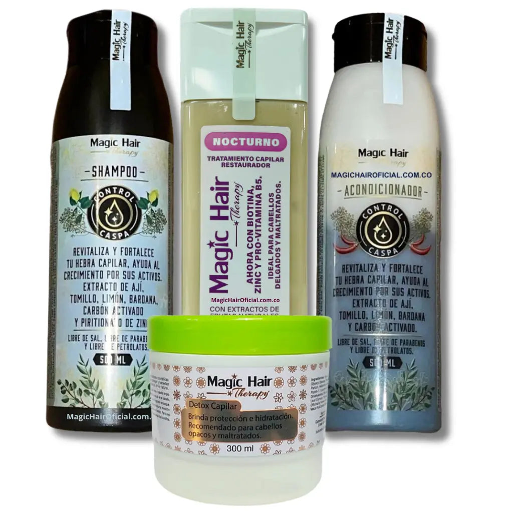 Kit Anticaspa Cabello Platinum | Magic Hair