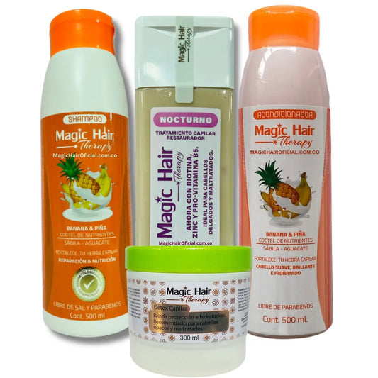Kit Anticaída Cabello Platinum | Magic Hair
