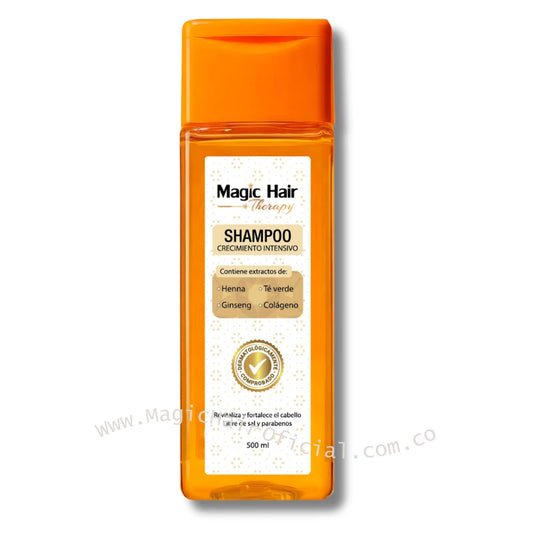 Shampoo Crecimiento Acelerado Con Colágeno Para Cabello Estancado 500 ml