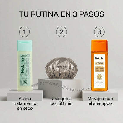 Kit Shampoo Crecimiento Acelerado Y Capilmax Para Cabello Fino 1000ml