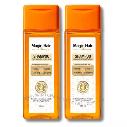 Kit Shampoo Crecimiento Acelerado Sin Sal 2x500ml