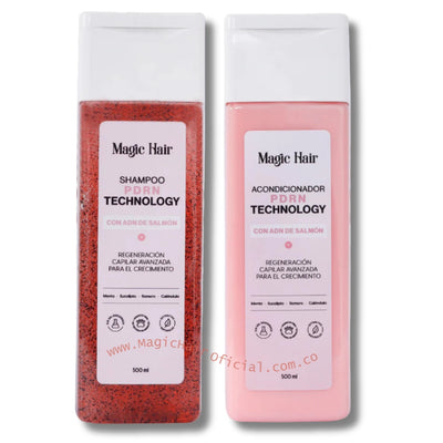 Kit Shampoo De Romero Y Acondicionador Sin Sal Cabello Con Caída 2x500ml