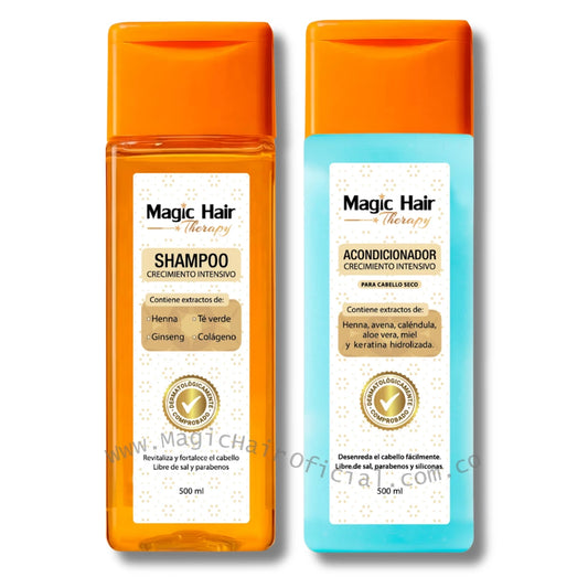 Kit Shampoo Crecimiento Acelerado Con Ginseng Para Cabello Débil