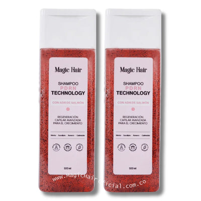 Kit Shampoo De Romero Crecimiento Para Cabello Estancado 2x500ml