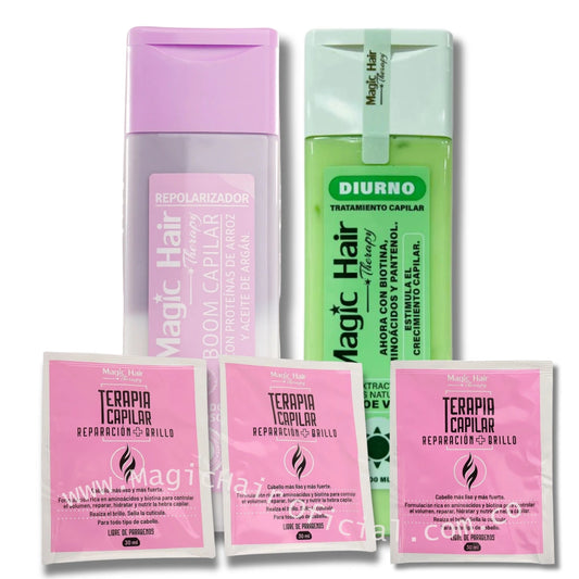 Kit Repolarización Capilar Bomba Nutritiva Magic Hair
