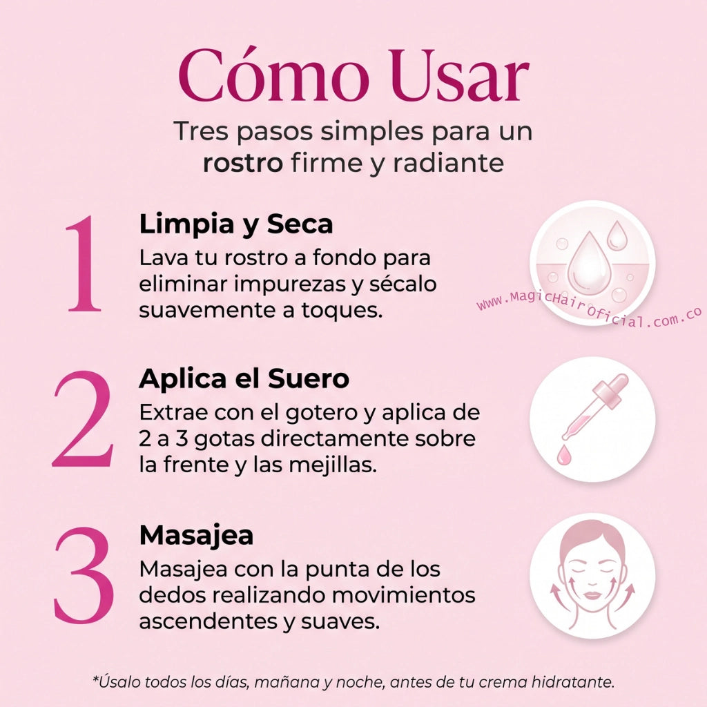 PDRN Salmón Sérum Facial Efecto Lifting Piel Seca 30ml