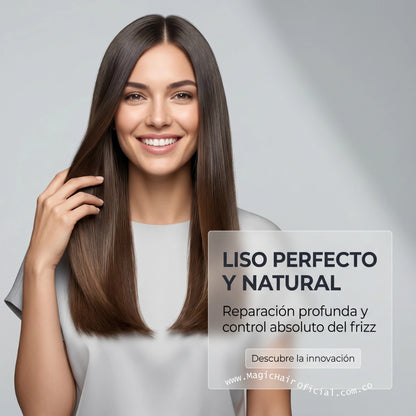 Kit Keramagic + Shampoo De Romero Para Cabello Rebelde 3 Pzas