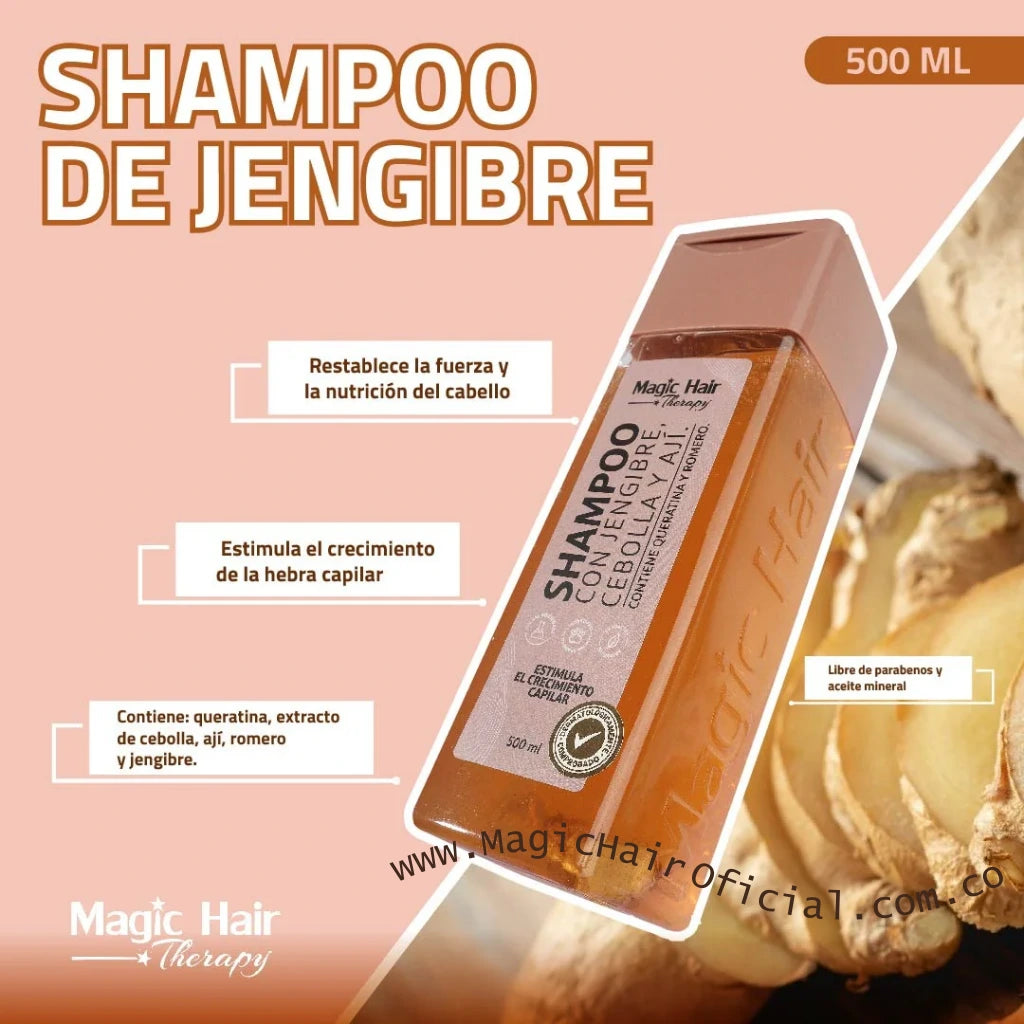 kit Repolarizador Capilar + Shampoo de Cebolla + Acondicionador de Cebolla | Magic Hair
