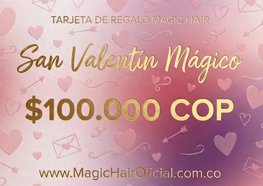 Tarjeta de regalo Magic Hair - Día de San Valentín - Envío por correo electrónico