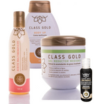 Kit Aceite, Gel Reductor y Body Up | Class Gold - Magic Hair Oficial