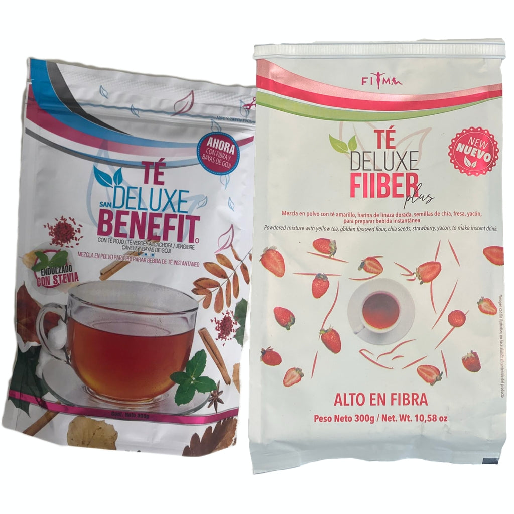 Kit Té Deluxe Benefit + Te Deluxe Fiiber Plus - Magic Hair Oficial